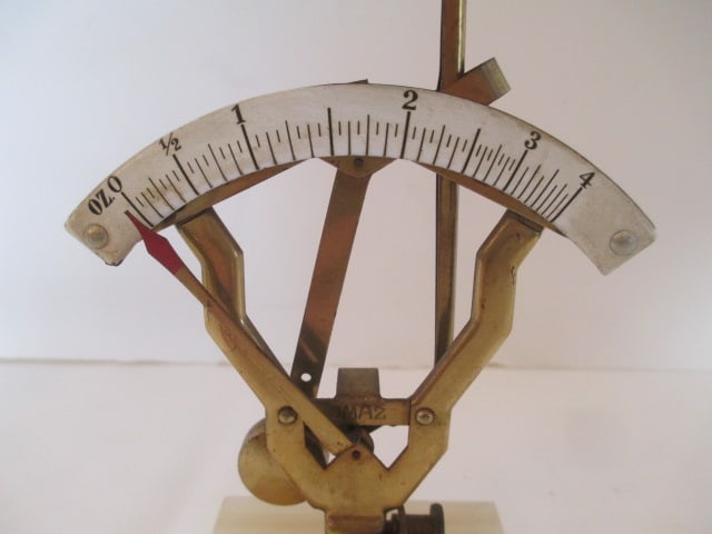 Vintage Germany 4 ounce Balance Scale - 3