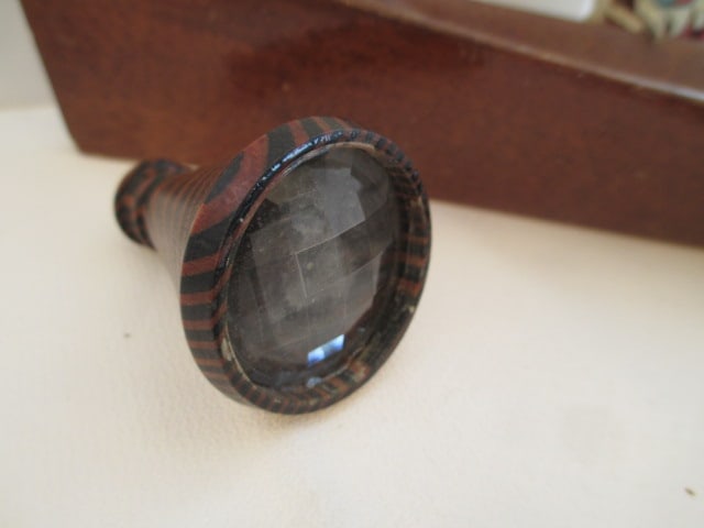 Man Grouping-Carved Wooden Canoe, Sleepy Eye Native American Maiden Doll, - 8