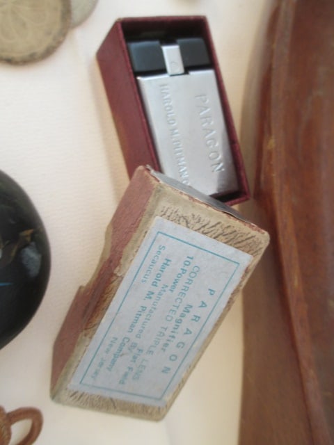 Man Grouping-Carved Wooden Canoe, Sleepy Eye Native American Maiden Doll, - 9