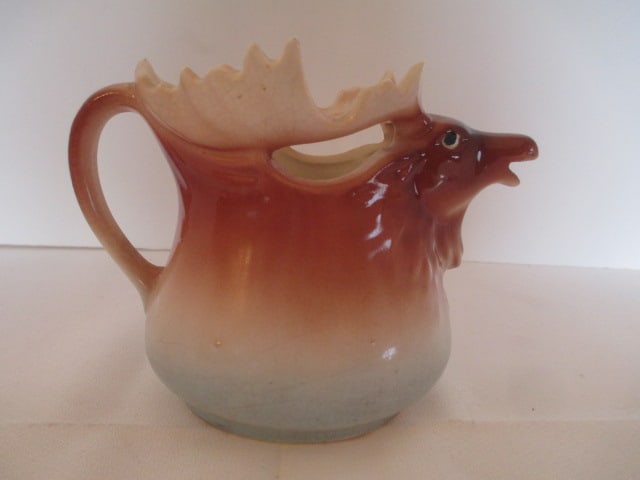 Vintage Austria Moose Form Creamer - 2
