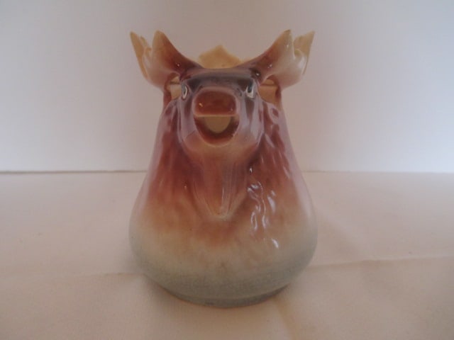 Vintage Austria Moose Form Creamer - 3