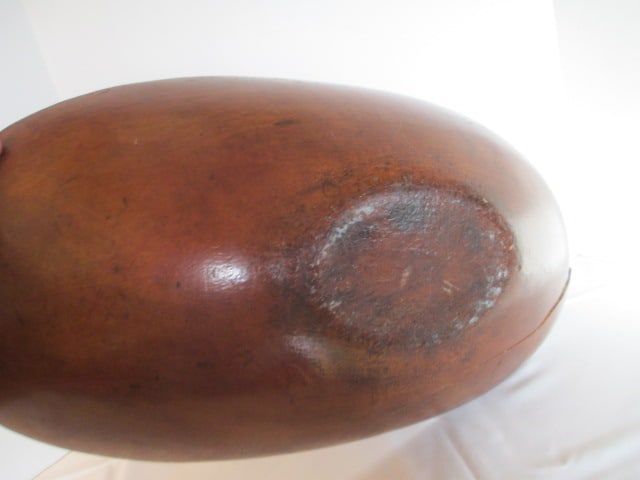 Antique Wood Dough Bowl - 4