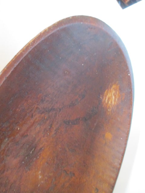 Antique Wood Dough Bowl - 6