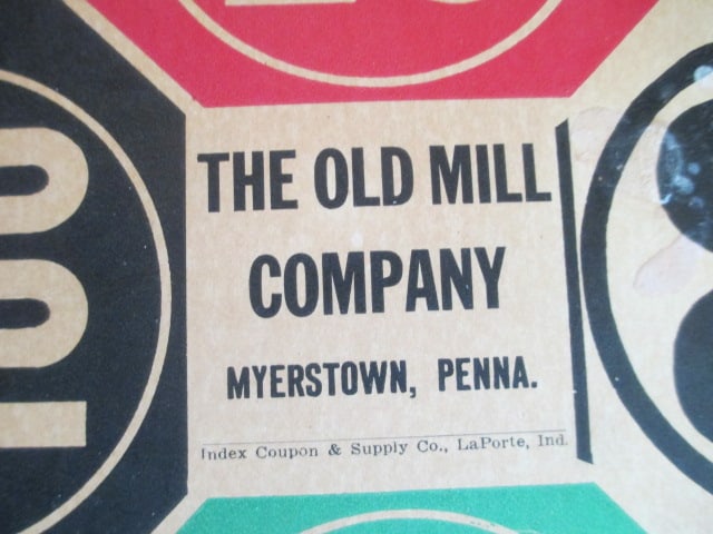 Five Antique Cardboard General Store and Ice Co. Signs - 5