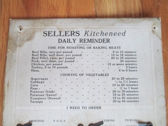 Five Antique Cardboard General Store and Ice Co. Signs - 9