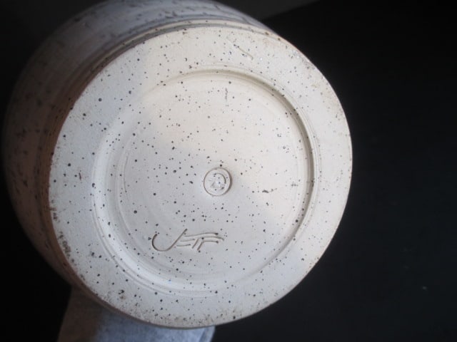 Signed Studio Pottery Drip Glazed Vase - 3