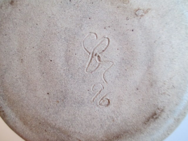 Grouping of Studio Pottery Mugs, Apple Baker, Honey Jar, Soap Dish, Pitcher, etc. - 3