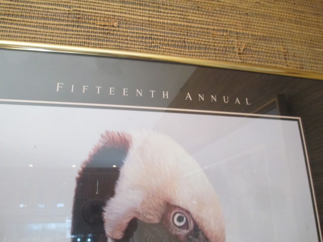 Framed Fifteenth Annual 1997 Southeastern Wildlife Exposition Event Poster Print - 3