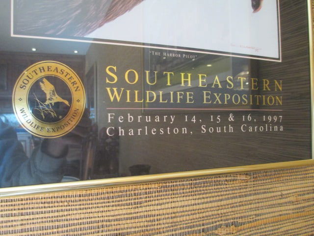 Framed Fifteenth Annual 1997 Southeastern Wildlife Exposition Event Poster Print - 6