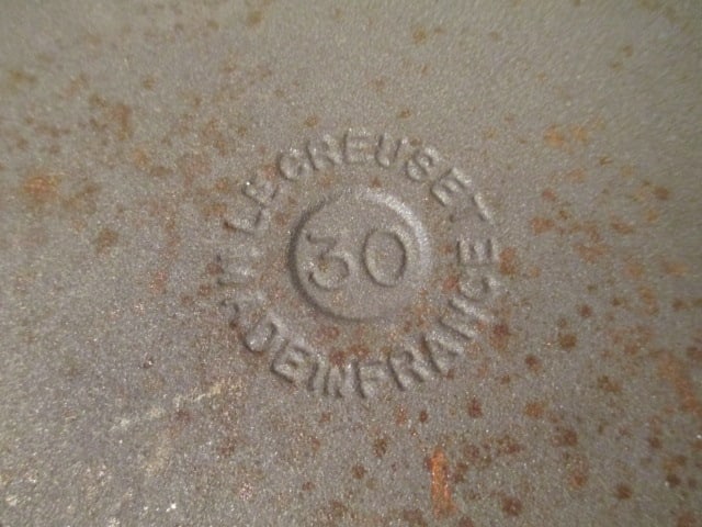 Le Creuset #30 Blue/Marseille Enamel over Cast Iron Baker - 5