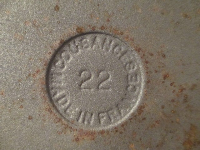 Le Creuset #22 Flamme Doree Enamel over Cast Iron Dutch Oven - 7