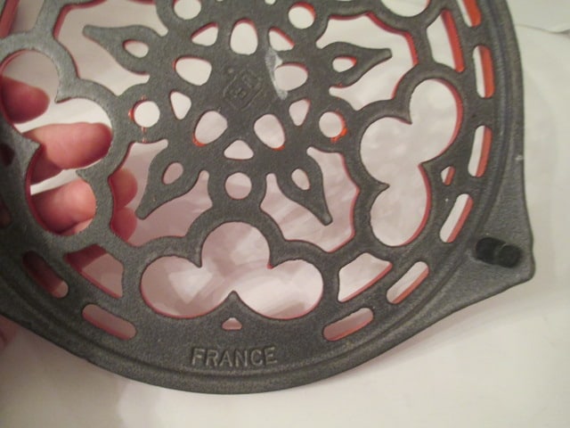 Le Creuset Cerise 1.7 Quart Kettle and Trivet - 5