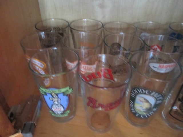 Large Collection of Souvenir Pint Glasses and Steins - 6