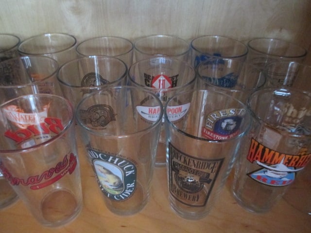 Large Collection of Souvenir Pint Glasses and Steins - 7