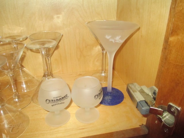 Large Grouping of Barware and Alcohol Licensed Advertisement Glassware - 13