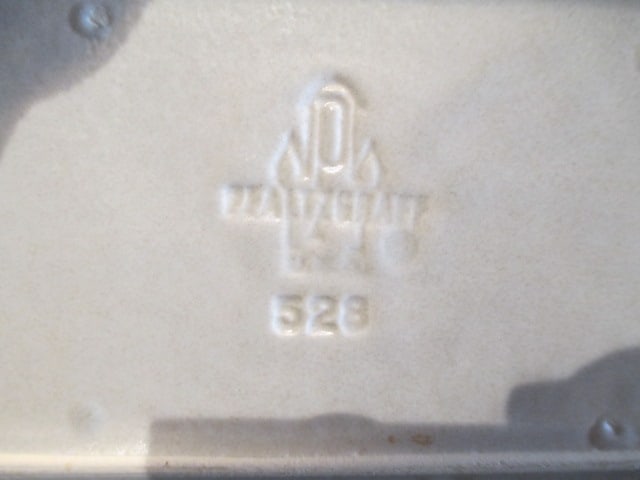 Pfaltzgraff Yorktowne Oval Deviled Egg Plate, Bread Tray with Decal and Bread Tray w/o Decal - 8