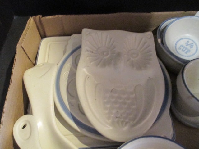 Pfaltzgraff Yorktowne Trivets, Coasters, Spoon Rests, Measuring Cups, Candle Holder, - 2