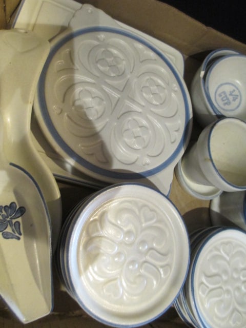 Pfaltzgraff Yorktowne Trivets, Coasters, Spoon Rests, Measuring Cups, Candle Holder, - 3