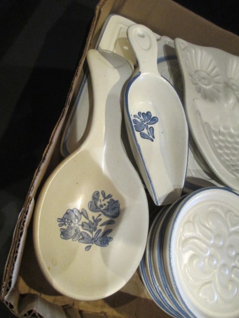 Pfaltzgraff Yorktowne Trivets, Coasters, Spoon Rests, Measuring Cups, Candle Holder, - 5