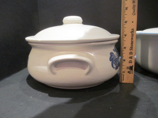 Pfaltzgraff Yorktowne Covered Casserole and Covered Vegetable Bowl - 6