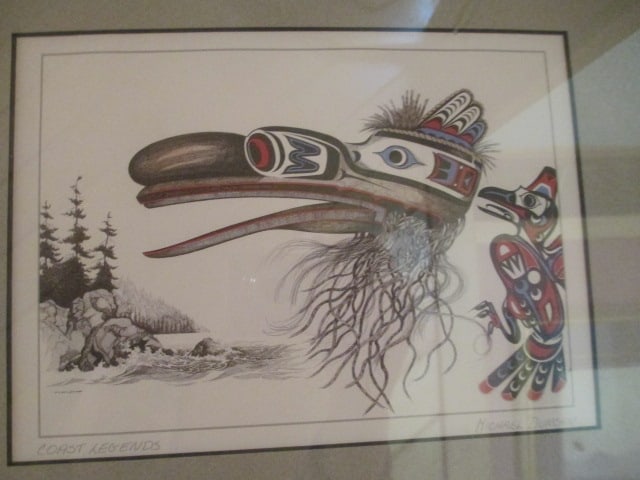 Michael Duncan Pencil Signed Framed and Matted Pen and Ink Tribal Wildlife Artwork - 5