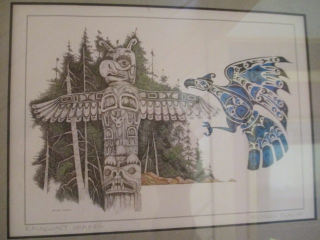 Michael Duncan Pencil Signed Framed and Matted Pen and Ink Tribal Wildlife Artwork - 7