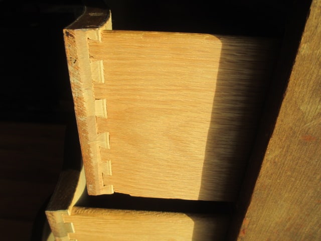 Vintage Walnut Drop Front Secretary - 8