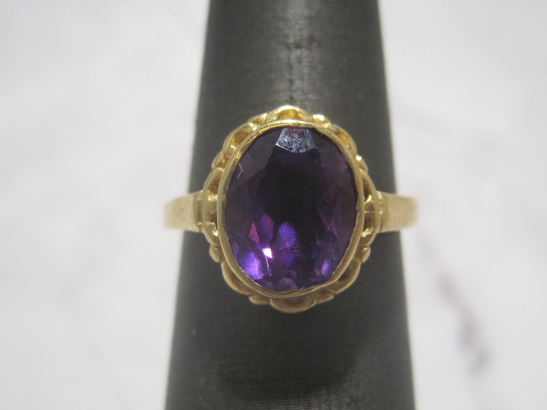 14k Gold Amethyst Ring (1 of 4)