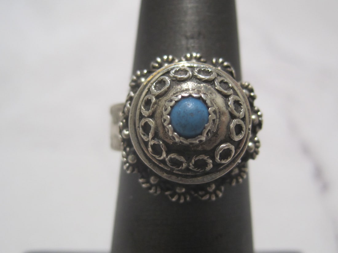 Sterling Silver Vintage "Poison" Ring (1 of 5)
