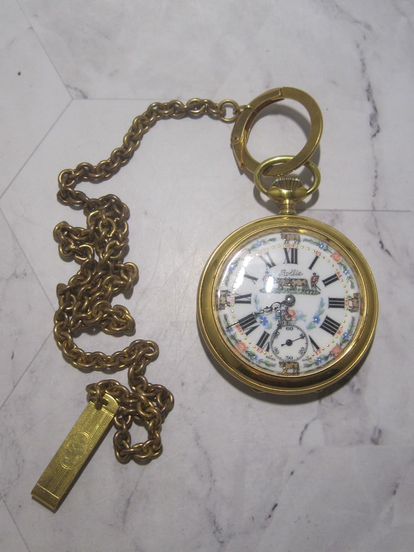 Arnext Time Company 17 Jewels Swiss Pocketwatch (1 of 8)