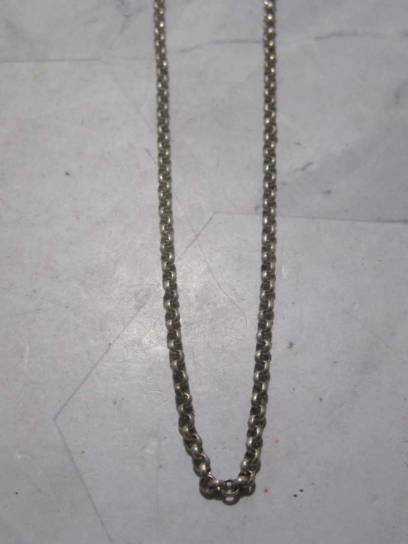 Sterling Silver Antique Chain (1 of 3)
