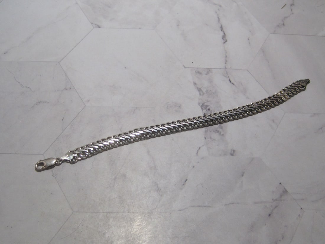 Sterling Silver "S" Link Bracelet (1 of 4)