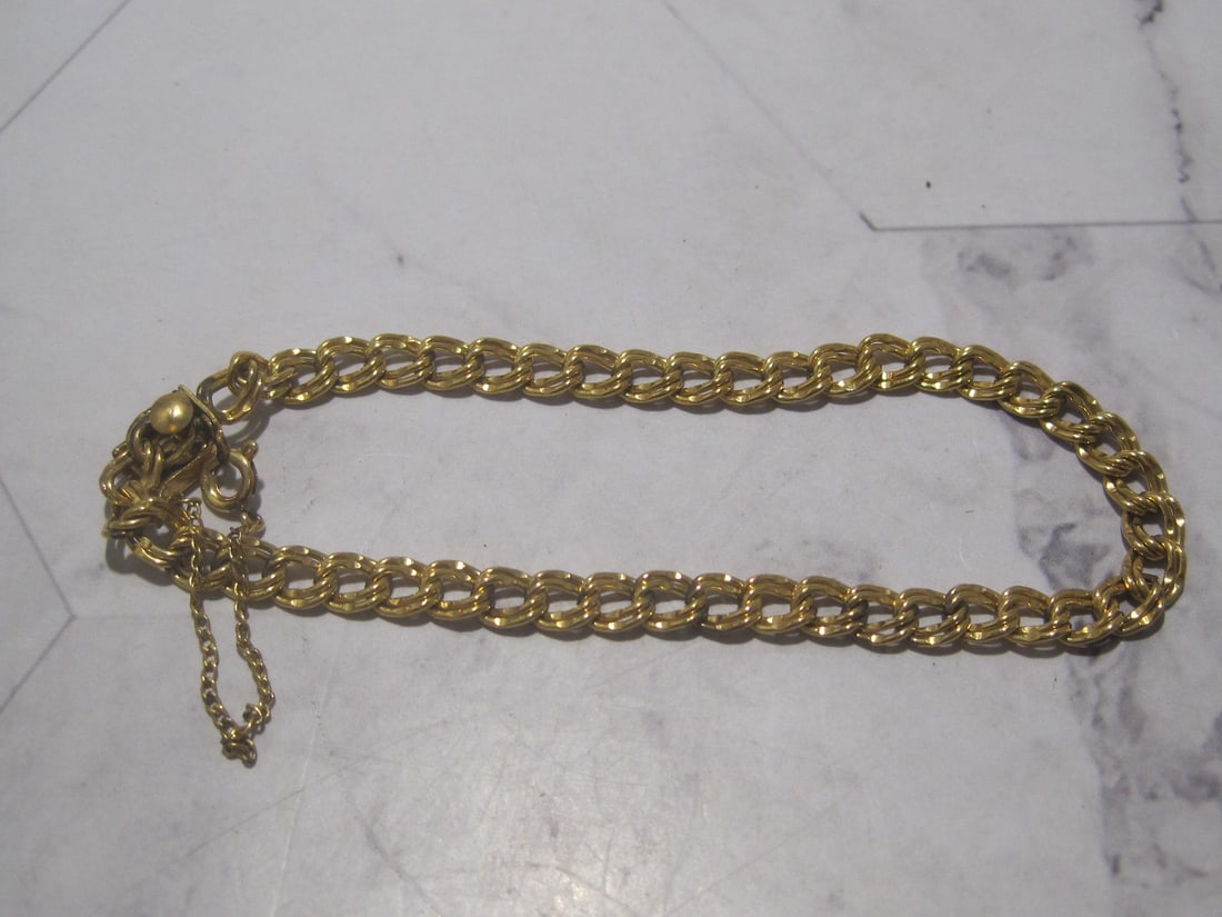 Vintage Gold -Filled Charm Type Bracelet (1 of 3)