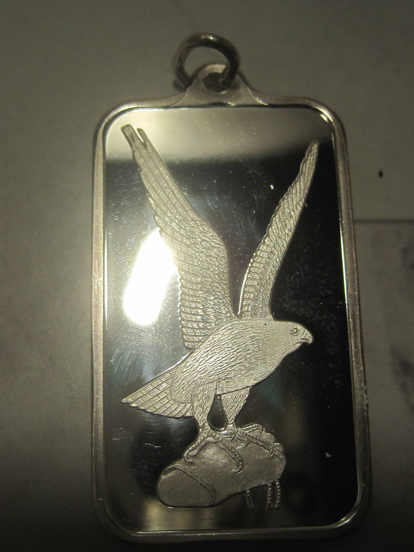 .999 Fine Silver Ingot Pendant (1 of 5)