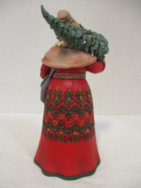 2017 Jim Shores "Swedish Wishes" Swedish Santa Figure - 3