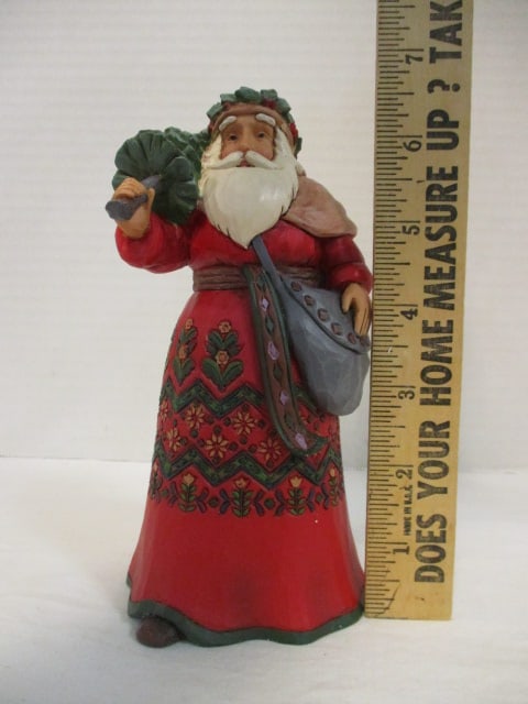 2017 Jim Shores "Swedish Wishes" Swedish Santa Figure - 6