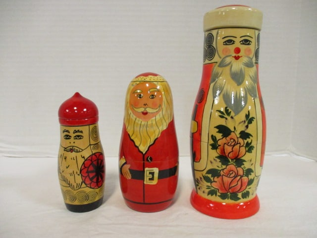 Three Russian Santa Dolls (1 of 12)