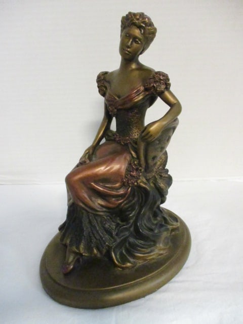 1992 Austin Products "Heather At the Ball" Sculpture: 11"h 