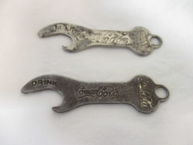 Two Vintage "Coca-Cola" Bottle Openers (1 of 5)