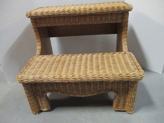 Woven 2 Step Bed Step Stool (1 of 6)