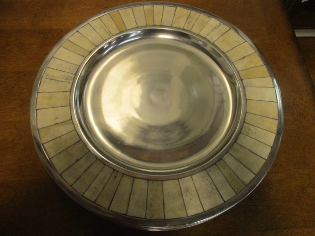 Eight Charge It by Jay Bone Inlaid Aluminum Chargers (1 of 6)