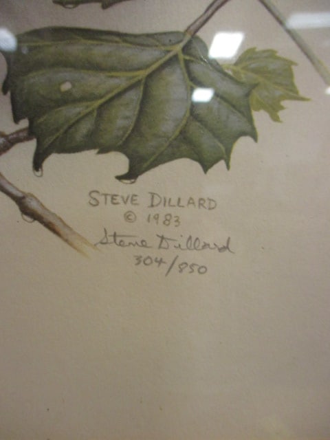 Pencil Signed Steve Dillard Ltd. Ed. Wood Duck Print - 4