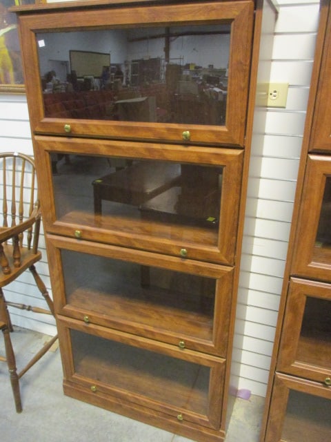 4 Tier Barrister Style Bookcase (1 of 3)