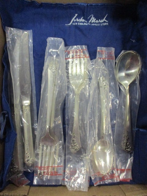 Ten Pieces of Heirloom Sterling Flatware (1 of 8)