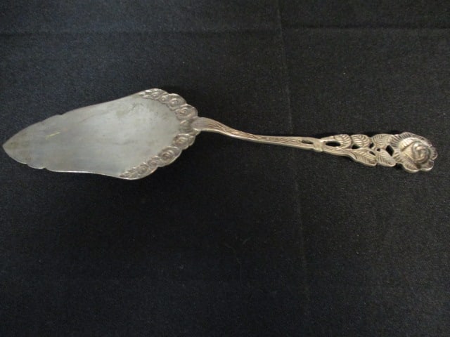 Antiko 800 German Silver Dessert Server - 6