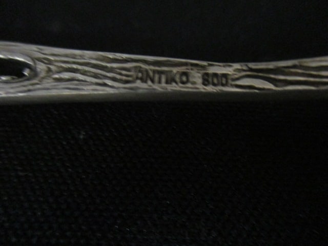Antiko 800 German Silver Dessert Server - 9