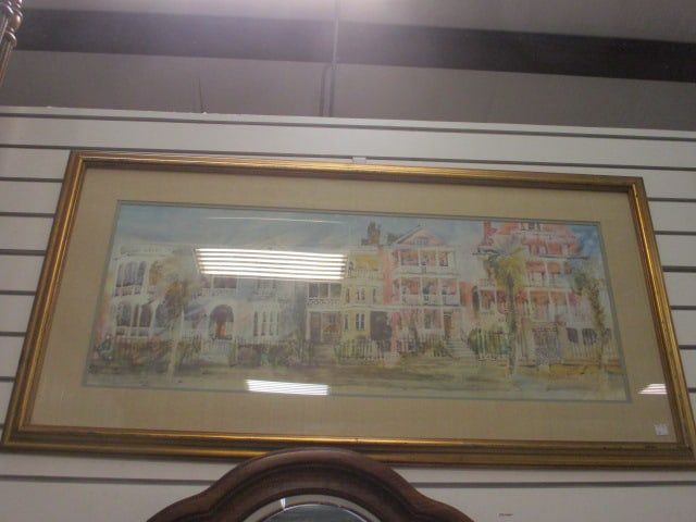 Margaret Petterson "Rainbow Row Charleston, SC" Ltd. Ed. Print (1 of 5)