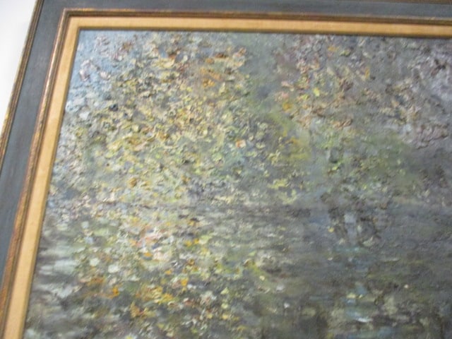 Vintage Kupfermann Signed Impressionist Palette Knife Painting - 2