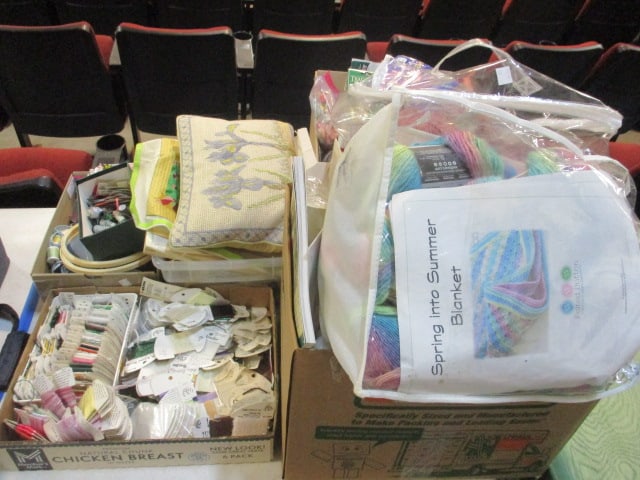 Large Grouping of Sewing and Knitting Craft Supplies/Books (1 of 5)