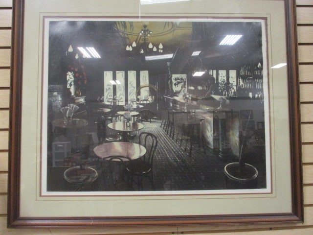 Ltd. Ed. Harry McCormick "La Cabana" Lithograph Print (1 of 6)